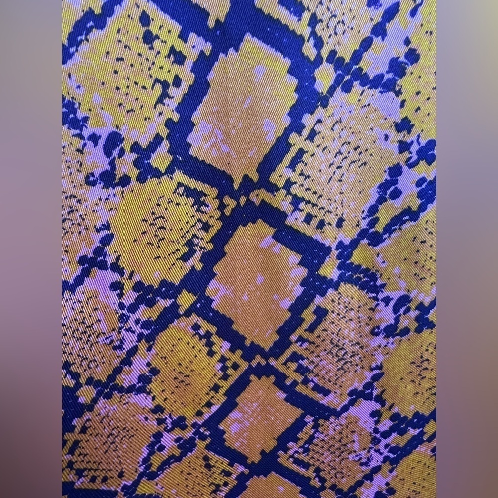 ASOS DESIGN | Python Print Wrap Dress - Picture 8 of 11
